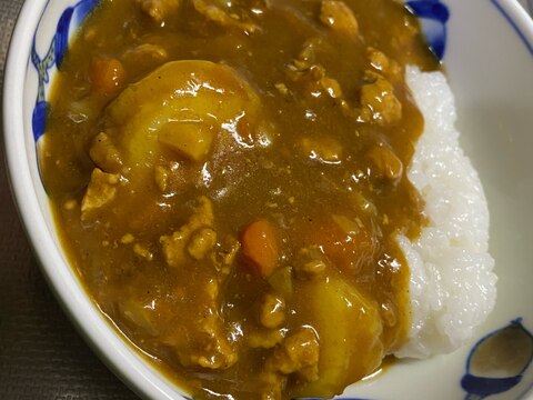 圧力鍋でカレー